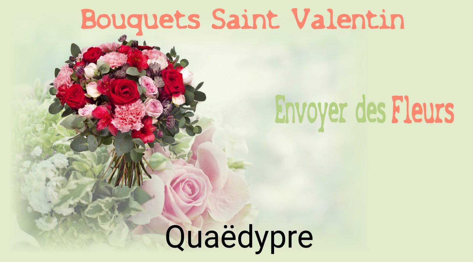 Roses de Saint-Valentin livrées à Quaëdypre
